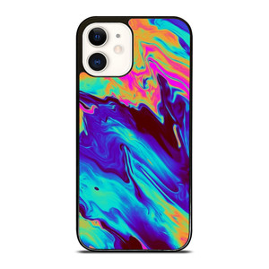 COLORFUL CHROME LIQUID iPhone 12 Case Cover COLORFUL CHROME LIQUID iPhone 12 Case Cover