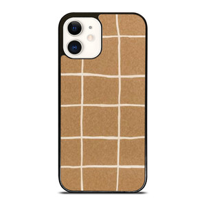 COQUETTE BROWN PATTERN iPhone 12 Case Cover