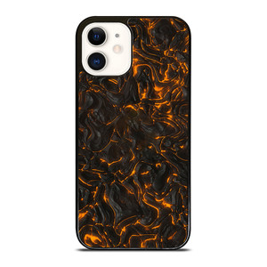 FIRE AND LAVA TEXTURES iPhone 12 Case Cover