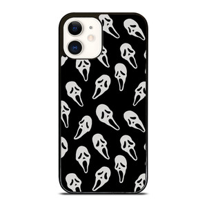 GHOST FACE PATTERN iPhone 12 Case Cover