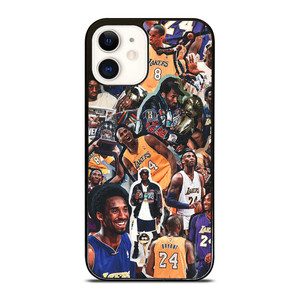 KOBE BRYANT LA LAKERS COLLAGE iPhone 12 Case Cover KOBE BRYANT LA LAKERS COLLAGE iPhone 12 Case Cover