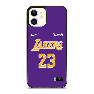 LA LAKERS LEBRON JAMES JERSEY iPhone 12 Case Cover