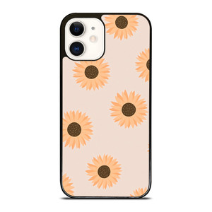 PASTEL SUNFLOWER PATTERN iPhone 12 Case Cover PASTEL SUNFLOWER PATTERN iPhone 12 Case Cover