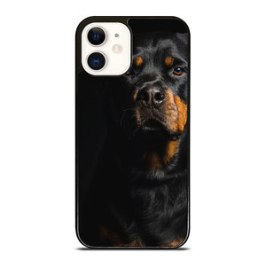 ROTTWEILER DOG POTRAIT iPhone 12 Case Cover
