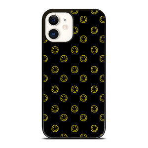 SMILEY FACE NIRVANA PATTERN iPhone 12 Case Cover SMILEY FACE NIRVANA PATTERN iPhone 12 Case Cover