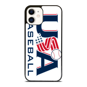 UNITED STATES BASEBALL LOGO iPhone 12 Case Cover