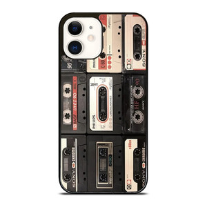VINTAGE MIXTAPE COLLAGE iPhone 12 Case Cover