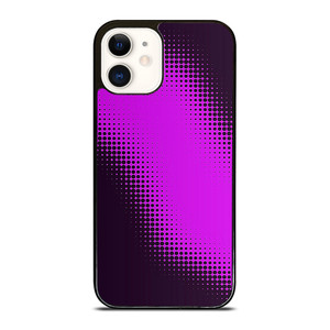 VIOLET HALFTONE PATTERN iPhone 12 Case Cover