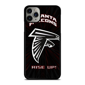 ATLANTA FALCONS RISE UP LOGO iPhone 11 Pro Max Case Cover