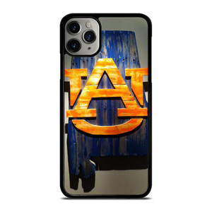 AUBURN TIGERS WOODEN ICON iPhone 11 Pro Max Case Cover