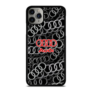 AUDI RING LOGO PATTERN iPhone 11 Pro Max Case Cover