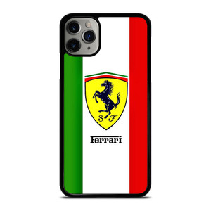 FERRARI ITALI FLAG LOGO iPhone 11 Pro Max Case Cover