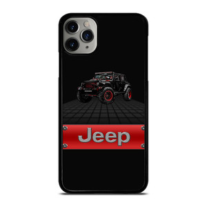 JEEP WRANGLER BLACK LOGO iPhone 11 Pro Max Case Cover