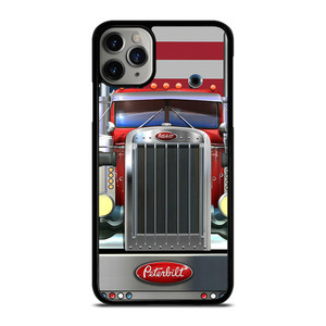 PETERBILT TRUCK AMERICAN FLAG iPhone 11 Pro Max Case Cover