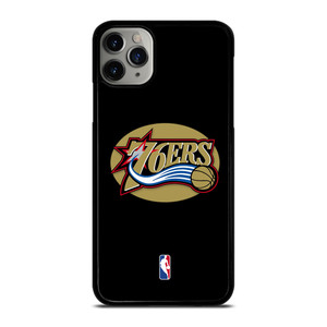 PHILADELPHIA 76ERS NBA GOLD LOGO iPhone 11 Pro Max Case Cover
