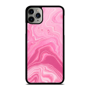 PINK LIQUID TEXTURES iPhone 11 Pro Max Case Cover PINK LIQUID TEXTURES iPhone 11 Pro Max Case Cover