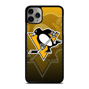 PITTSBURGH PENGUINS NHL HALFTONE iPhone 11 Pro Max Case Cover