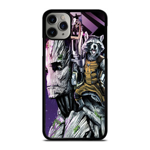 ROCKET RACCOON AND GROOT MARVEL iPhone 11 Pro Max Case Cover