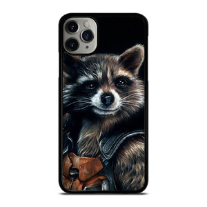 ROCKET RACCOON SMUDGE ART iPhone 11 Pro Max Case Cover
