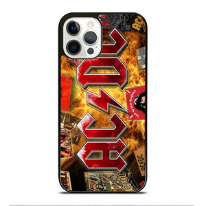 ACDC BAND LOGO ALBUM iPhone 12 Pro Case Cover ACDC BAND LOGO ALBUM iPhone 12 Pro Case Cover