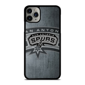 SAN ANTONIO SPURS METAL LOGO iPhone 11 Pro Max Case Cover