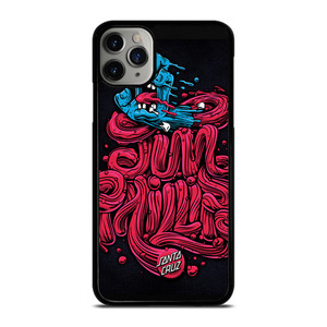 SANTA CRUZ SKATEBOARDS CLIPART iPhone 11 Pro Max Case Cover SANTA CRUZ SKATEBOARDS CLIPART iPhone 11 Pro Max Case Cover