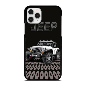 JEEP WHITE CAR iPhone 11 Pro Case Cover