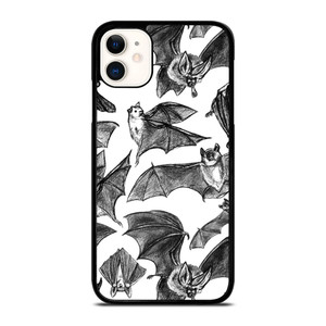 BAT HAND DRAWING PATTERN iPhone 11 Case Cover