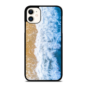 BLUE BEACH WAVES iPhone 11 Case Cover BLUE BEACH WAVES iPhone 11 Case Cover