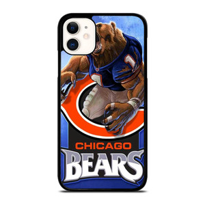 CHICAGO BEARS MASCOT LOGO iPhone 11 Case Cover