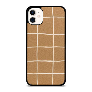 COQUETTE BROWN PATTERN iPhone 11 Case Cover
