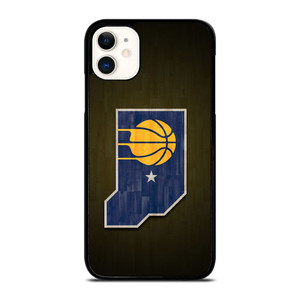 INDIANA PACERS WOODEN LOGO iPhone 11 Case Cover