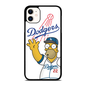 LOS ANGELES DODGERS THE SIMPSONS iPhone 11 Case Cover LOS ANGELES DODGERS THE SIMPSONS iPhone 11 Case Cover