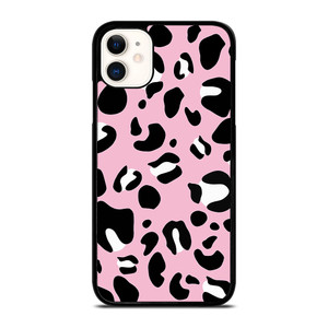 PINK LEOPARD PATTERN iPhone 11 Case Cover PINK LEOPARD PATTERN iPhone 11 Case Cover