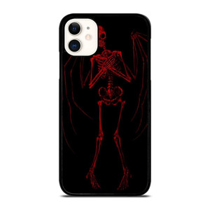 RED SKELETON HEARTBREAKING iPhone 11 Case Cover