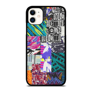 RETRO NIKE PRINT AND PATTERN iPhone 11 Case Cover RETRO NIKE PRINT AND PATTERN iPhone 11 Case Cover