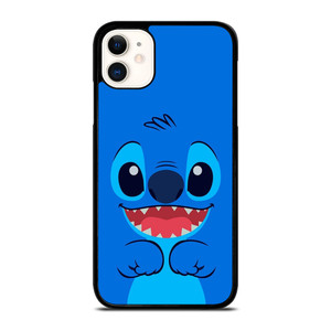 STITCH BLUE CARTOON CHARACTER iPhone 11 Case Cover STITCH BLUE CARTOON CHARACTER iPhone 11 Case Cover