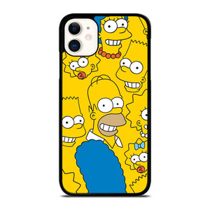THE SIMPSONS CARTOON COLLAGE iPhone 11 Case Cover THE SIMPSONS CARTOON COLLAGE iPhone 11 Case Cover