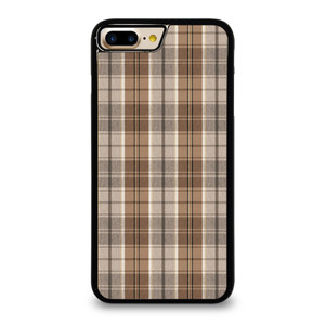 BROWN PLAID PATTERN iPhone 7 / 8 Plus Case Cover