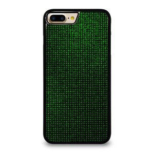GREEN BINARY CODE PATTERN iPhone 7 / 8 Plus Case Cover