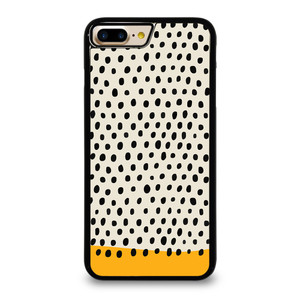 MUSTARD POLKADOTS PATTERN iPhone 7 / 8 Plus Case Cover MUSTARD POLKADOTS PATTERN iPhone 7 / 8 Plus Case Cover