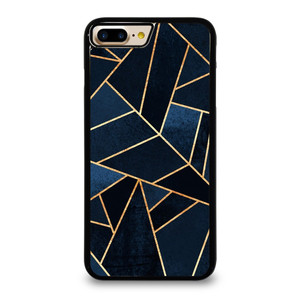 NAVY STONE CERAMIC ABSTRACT iPhone 7 / 8 Plus Case Cover