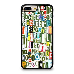 RETRO ALPHABET GREEN COLLAGE iPhone 7 / 8 Plus Case Cover