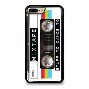 RETRO CLEAR MIXTAPE iPhone 7 / 8 Plus Case Cover RETRO CLEAR MIXTAPE iPhone 7 / 8 Plus Case Cover