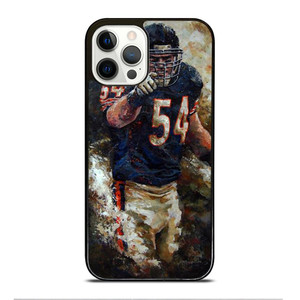 ART BRIAN URLACHER CHICAGO BEARS iPhone 12 Pro Case Cover ART BRIAN URLACHER CHICAGO BEARS iPhone 12 Pro Case Cover