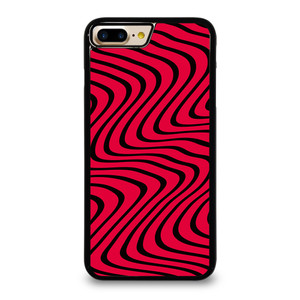 WAVY RED PATTERN iPhone 7 / 8 Plus Case Cover WAVY RED PATTERN iPhone 7 / 8 Plus Case Cover