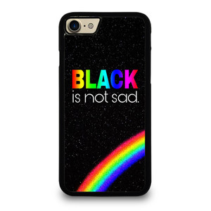 BLACK IS NOT SAD QOUTE iPhone 7 / 8 Case Cover