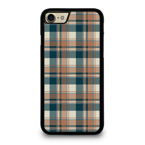 CHECK CLASSIC DARK PLAID FABRIC TEXTURES iPhone 7 / 8 Case Cover