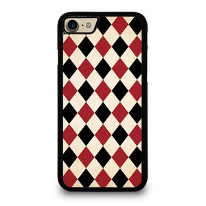 DIAMOND RED BACK PATTERN iPhone 7 / 8 Case Cover DIAMOND RED BACK PATTERN iPhone 7 / 8 Case Cover