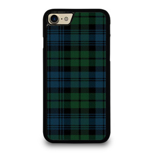 GREEN BLUE TARTAN PATTERN iPhone 7 / 8 Case Cover GREEN BLUE TARTAN PATTERN iPhone 7 / 8 Case Cover